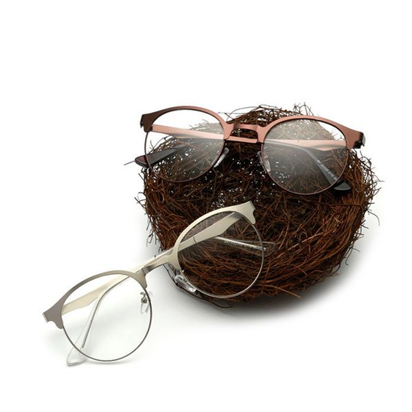 fashion optical glasses eyeglass frame men women vintage spectacles clear metal, Black
fashion optical glasses eyeglass frame men women vintage spectacles clear metal, Black