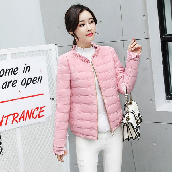 winter women warm basic jacket female slim brand cotton parkas 2019 autumn new casual long sleeve zipper pocket coat, Black
winter women warm basic jacket female slim brand cotton parkas 2019 autumn new casual long sleeve zipper pocket coat, Black