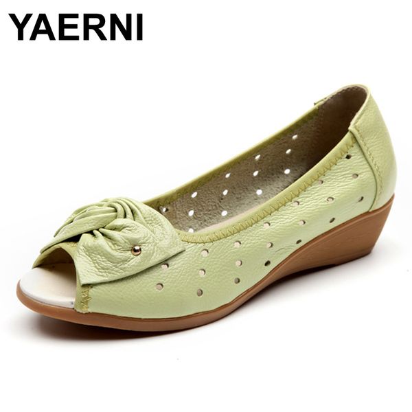 yaerni new women shoes genuine leather sandals wedges platform sandals woman peep toe ladies loafers chaussure femme, Black
yaerni new women shoes genuine leather sandals wedges platform sandals woman peep toe ladies loafers chaussure femme, Black