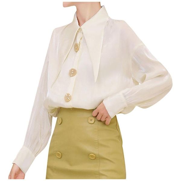 женщины белый блуза вскользь винтажная с длинным рукавом весна лето шифон top женщин рубашки с длинным рукавом bluzki damskie, White
женщины белый блуза вскользь винтажная с длинным рукавом весна лето шифон top женщин рубашки с длинным рукавом bluzki damskie, White