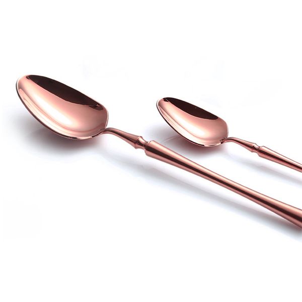 4pcs/set rose gold dinnerware set dinner knife fork tablespoon teaspoon steak knives tableware flatware sets christmas cutlery
4pcs/set rose gold dinnerware set dinner knife fork tablespoon teaspoon steak knives tableware flatware sets christmas cutlery