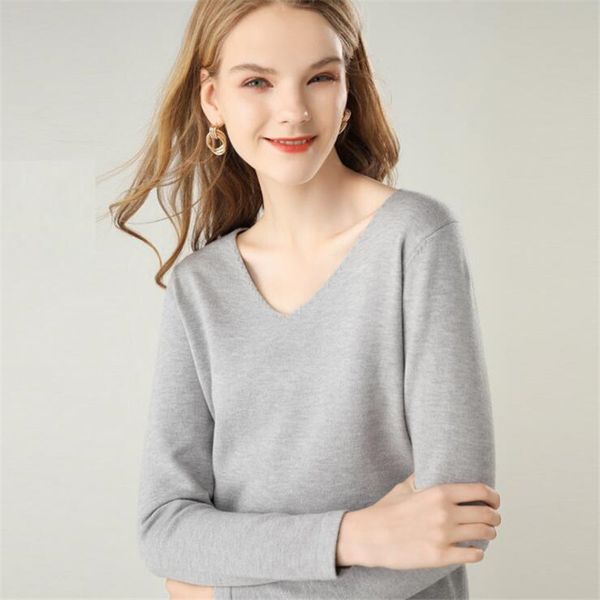 2019 basic v-neck autumn winter long sweater pullover women female knitted sweater british style long sleeve badycon, White;black
2019 basic v-neck autumn winter long sweater pullover women female knitted sweater british style long sleeve badycon, White;black