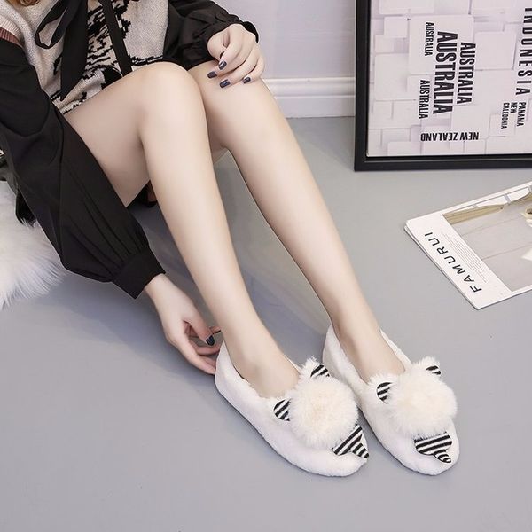 2019 women indoor slippers winter warm home shoes ladies lovely cotton soft plush shoes home floor soft stripe slippers z11-55, Black
2019 women indoor slippers winter warm home shoes ladies lovely cotton soft plush shoes home floor soft stripe slippers z11-55, Black