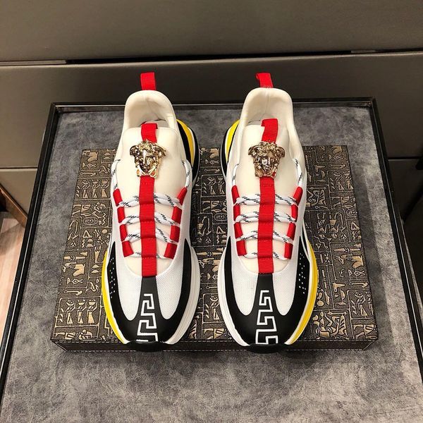 fashion 2019 slip on shoes quality fashion old dad sneakers casual shoes for men large, Black;red
fashion 2019 slip on shoes quality fashion old dad sneakers casual shoes for men large, Black;red