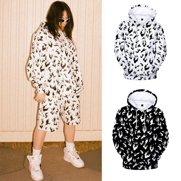 billie eilish hoodie women and men hiphop steetwear white fire and black summer shirt clothes harajuku
billie eilish hoodie women and men hiphop steetwear white fire and black summer shirt clothes harajuku