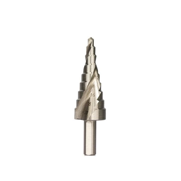 1pcs 4-20mm pagoda drill hexagon screw drill hss power tools spiral grooved metal steel step bit
1pcs 4-20mm pagoda drill hexagon screw drill hss power tools spiral grooved metal steel step bit