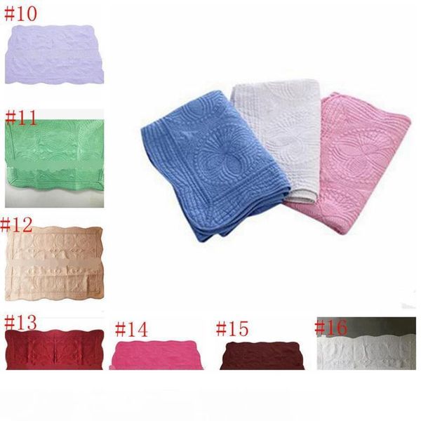16 color ins baby blanket toddler pure cotton embroidered blanket infant ruffle quilt swaddling breathable air conditioning blanket mma633-6
16 color ins baby blanket toddler pure cotton embroidered blanket infant ruffle quilt swaddling breathable air conditioning blanket mma633-6
