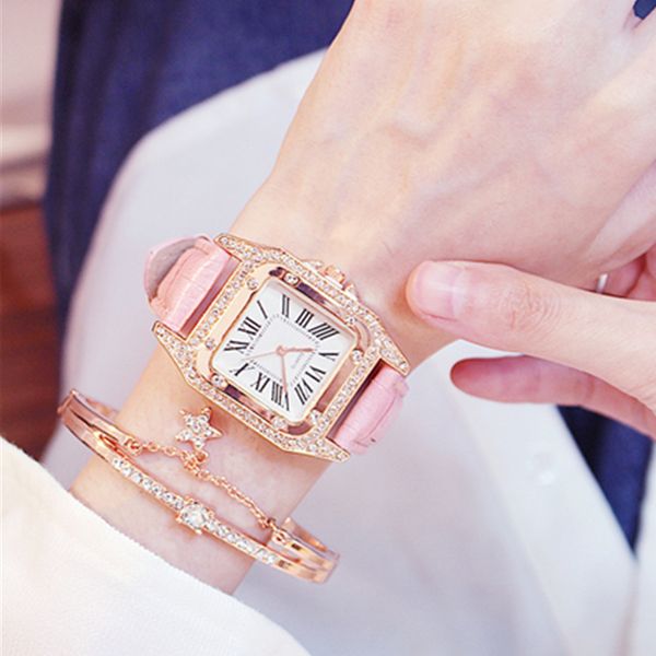 luxury women diamond wrist watch starry sky ladies bracelet watch set fashion leather quartz wristwatches clock, Slivery;brown
luxury women diamond wrist watch starry sky ladies bracelet watch set fashion leather quartz wristwatches clock, Slivery;brown