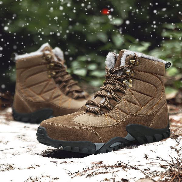 cimim brand big size winter new snow boots outdoor non-slip casual fur men's boots comfortable keep warm hiking shoes luxury men, Black
cimim brand big size winter new snow boots outdoor non-slip casual fur men's boots comfortable keep warm hiking shoes luxury men, Black