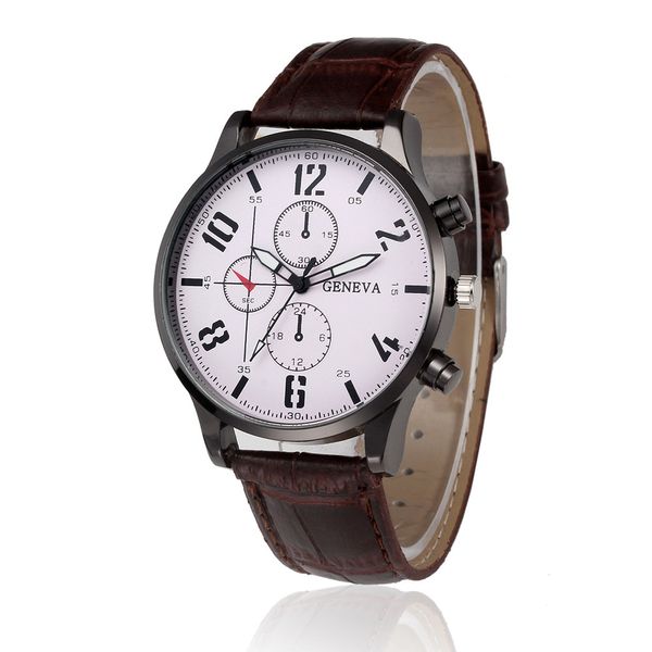2018 watch men watches retro design leather band analog alloy quartz wristwatch relogio masculino reloj hombre montre, Slivery;brown
2018 watch men watches retro design leather band analog alloy quartz wristwatch relogio masculino reloj hombre montre, Slivery;brown