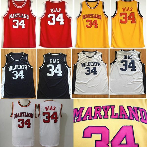 ncaa mens maryland terps 34# len bias college basketball jersey red yellow black white stitched northwestern wildcats high school jerseys
ncaa mens maryland terps 34# len bias college basketball jersey red yellow black white stitched northwestern wildcats high school jerseys