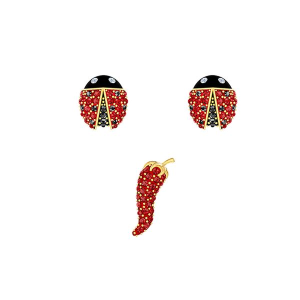 fashion charm sterling silver original copy, red chili fun full combination stud earrings women jewelry gifts, Golden;silver
fashion charm sterling silver original copy, red chili fun full combination stud earrings women jewelry gifts, Golden;silver
