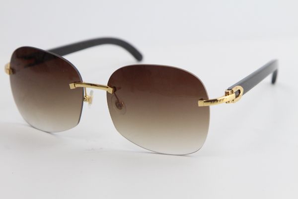 2020 selling rimless black buffalo horn sun glasses 8100908 gold metal frame sunglasses fashion c decoration gold frame glasses, White;black
2020 selling rimless black buffalo horn sun glasses 8100908 gold metal frame sunglasses fashion c decoration gold frame glasses, White;black