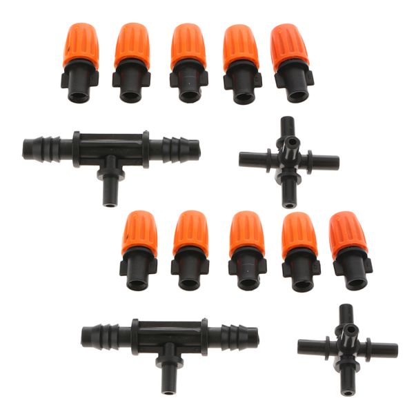 2 sets five adhere to fly garden irrigation mist nozzle spray +8/11 flat mouth tee
2 sets five adhere to fly garden irrigation mist nozzle spray +8/11 flat mouth tee