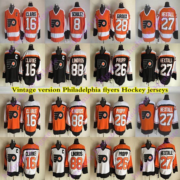 philadelphia flyers vintage version hockey jersey 28 giroux 16 clarke 88 lindros 27 hextall 26 propp ccm jerseys, Black;red
philadelphia flyers vintage version hockey jersey 28 giroux 16 clarke 88 lindros 27 hextall 26 propp ccm jerseys, Black;red