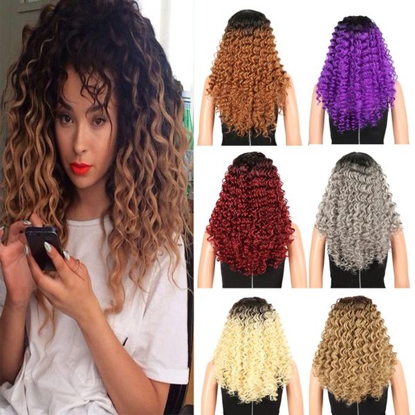 shuohan 55cm synthetic ombre wig high temperature fiber african curly blonde gray red brown purple 613 sx301, Black
shuohan 55cm synthetic ombre wig high temperature fiber african curly blonde gray red brown purple 613 sx301, Black