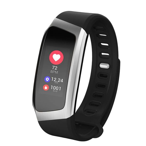 e18 impermeabile color screen heart rate smart bracelet pedometer sports fitness bracelet for ios/android, Slivery;brown
e18 impermeabile color screen heart rate smart bracelet pedometer sports fitness bracelet for ios/android, Slivery;brown