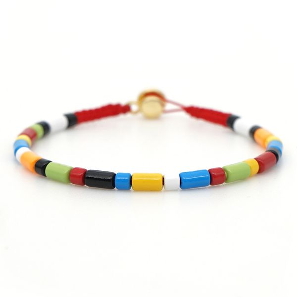 shinus 2020 bracelet for women rainbow enamel tile bracelets pulseras mujer 2019 colorful boho chic summer beach fashion jewelry, Black
shinus 2020 bracelet for women rainbow enamel tile bracelets pulseras mujer 2019 colorful boho chic summer beach fashion jewelry, Black