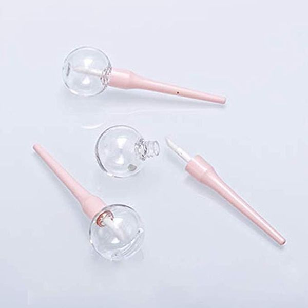6ml creative lollipop shape empty lip gloss tube with wand refillable lollypop lip balm bottle container brush tip applicator wand
6ml creative lollipop shape empty lip gloss tube with wand refillable lollypop lip balm bottle container brush tip applicator wand
