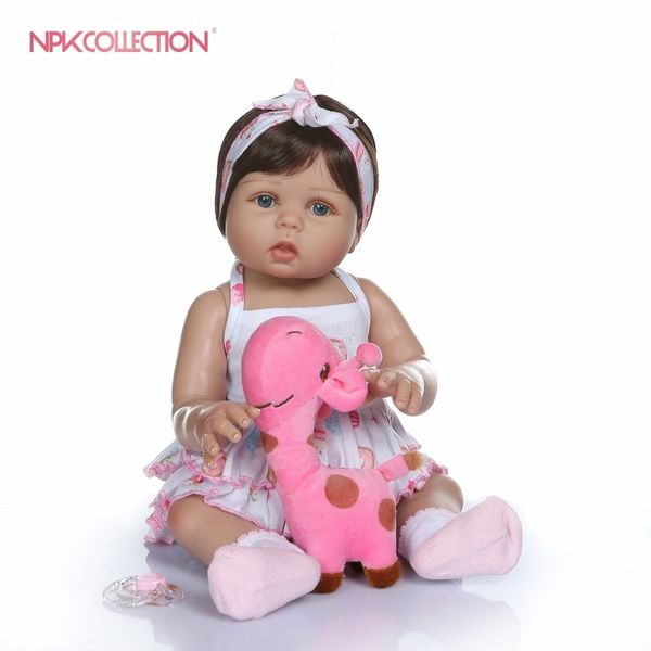 Npkcollection 47см Новорожденный Кукла Bebe Reborn Baby Girl Doll In Tan Кожа всего тела Силиконовая ва
Npkcollection 47см Новорожденный Кукла Bebe Reborn Baby Girl Doll In Tan Кожа всего тела Силиконовая ва