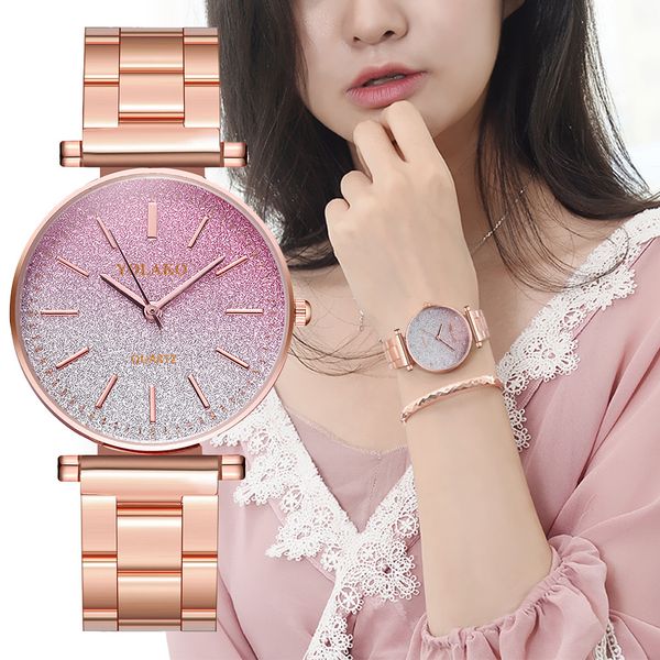 2019 women watches quartz ladies wrist watch clock montre femme women's rose gold silver wristwatch 2019 new, Slivery;brown
2019 women watches quartz ladies wrist watch clock montre femme women's rose gold silver wristwatch 2019 new, Slivery;brown