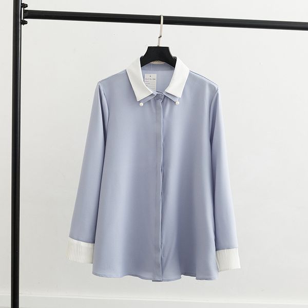 2019 plus size women blouses spring clothing casual fashion loose long sleeve shirts f31-8102, White
2019 plus size women blouses spring clothing casual fashion loose long sleeve shirts f31-8102, White