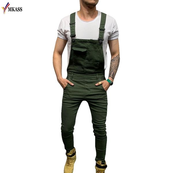 2020 high street pockets bib pants men fashion slim fit denim jumpsuits strap overalls casual suspender distressed jeans pant, Black
2020 high street pockets bib pants men fashion slim fit denim jumpsuits strap overalls casual suspender distressed jeans pant, Black
