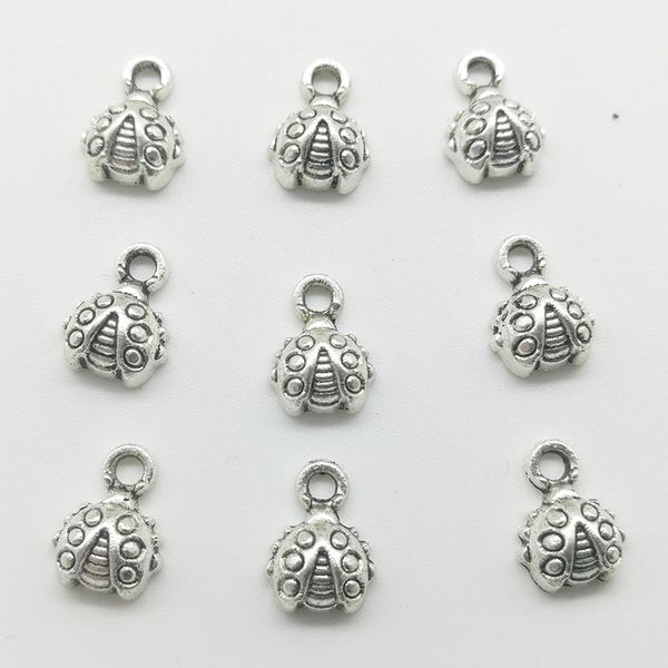 200pcs lady beetles animal charms pendants retro jewelry accessories diy antique silver pendant for bracelet earrings keychain 11*8mm, Bronze;silver
200pcs lady beetles animal charms pendants retro jewelry accessories diy antique silver pendant for bracelet earrings keychain 11*8mm, Bronze;silver