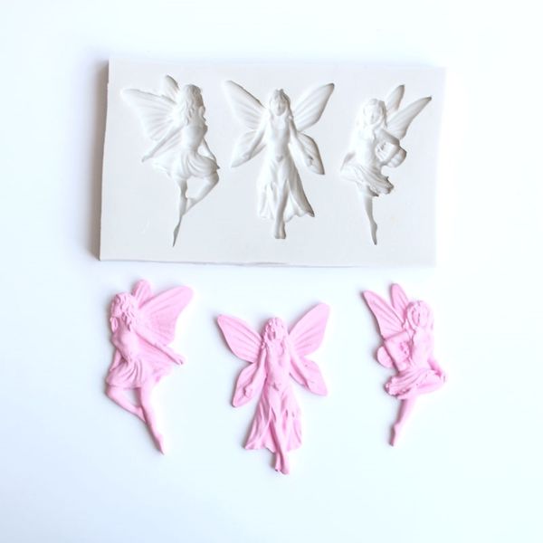3 shapes little fairy sugarcraft silicone mold fondant cake decoration tool chocolate mold gumpaste other bakeware
3 shapes little fairy sugarcraft silicone mold fondant cake decoration tool chocolate mold gumpaste other bakeware