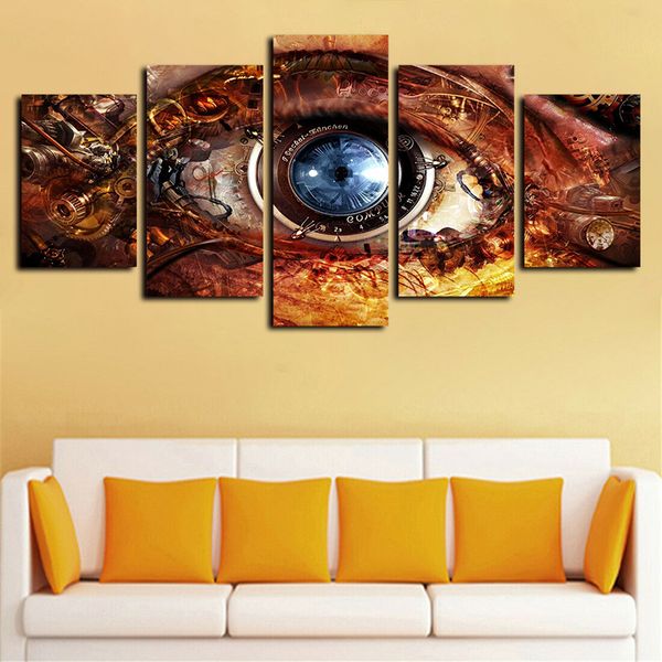 5 panels abstract machinery eyes painting artworks giclee canvas wall art for home decor abstract poster canvas print oil painting
5 panels abstract machinery eyes painting artworks giclee canvas wall art for home decor abstract poster canvas print oil painting