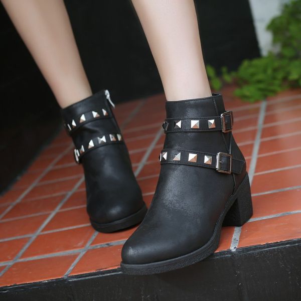 big size 9 10 11 12 13 boots women shoes ankle boots for women ladies shoes woman winter pure color round head, Black
big size 9 10 11 12 13 boots women shoes ankle boots for women ladies shoes woman winter pure color round head, Black