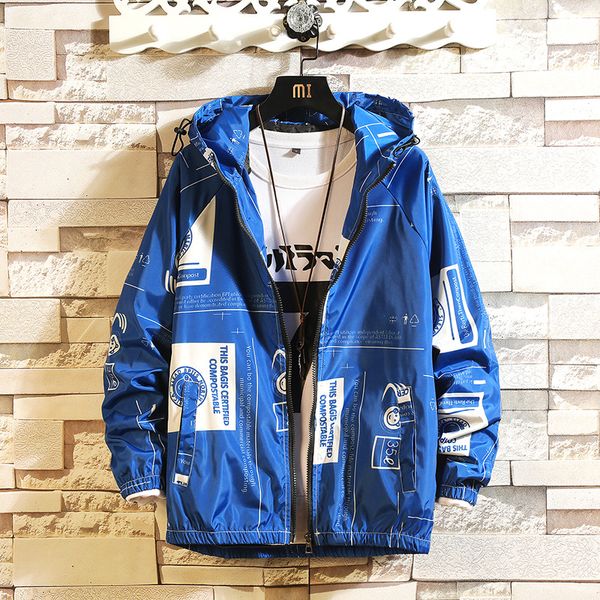men's hooded printed jacket casual fashion wild personality loose zipper hooded jacket straight hem regular sleeve for men, Black;brown
men's hooded printed jacket casual fashion wild personality loose zipper hooded jacket straight hem regular sleeve for men, Black;brown