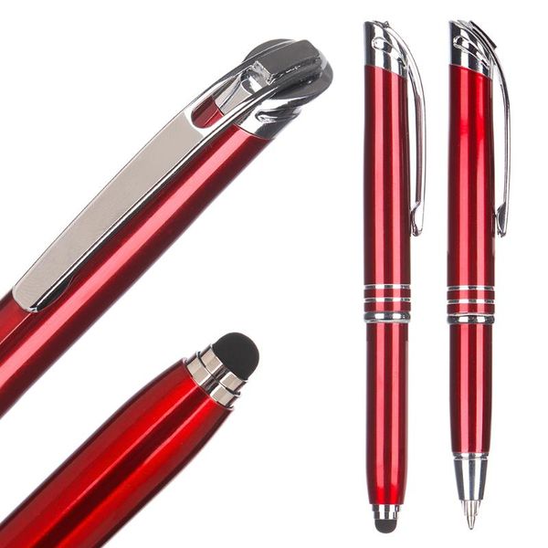 1pc creative led light shining ballpoint pen stainless steel metal ballpoint pen touchscreen office stationery writing tool, Blue;orange
1pc creative led light shining ballpoint pen stainless steel metal ballpoint pen touchscreen office stationery writing tool, Blue;orange