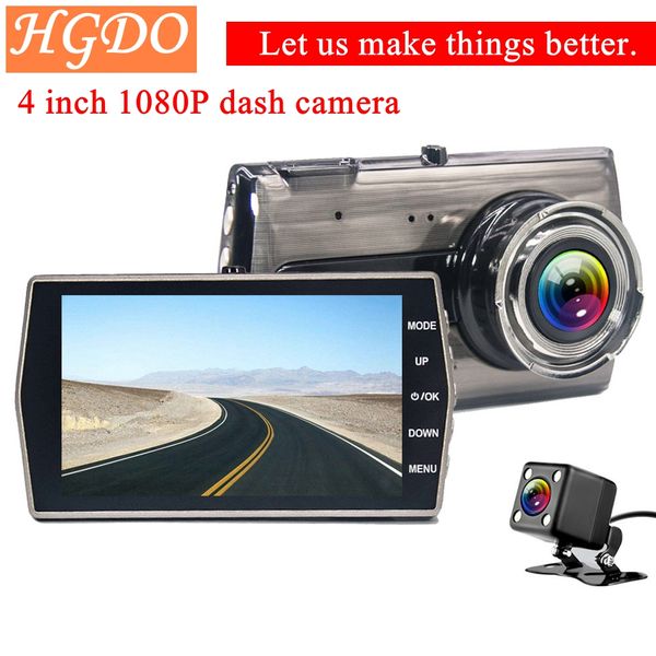 hgdo 4.0" ips car dvr camera dual lens dash cam fhd 1080p with rear view auto registrator digital video recorder camcorder
hgdo 4.0" ips car dvr camera dual lens dash cam fhd 1080p with rear view auto registrator digital video recorder camcorder