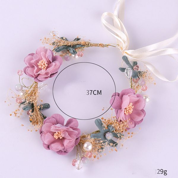 wedding romantic bohemian light purple flower handmade garland headband bride bridal vintage hair crown
wedding romantic bohemian light purple flower handmade garland headband bride bridal vintage hair crown
