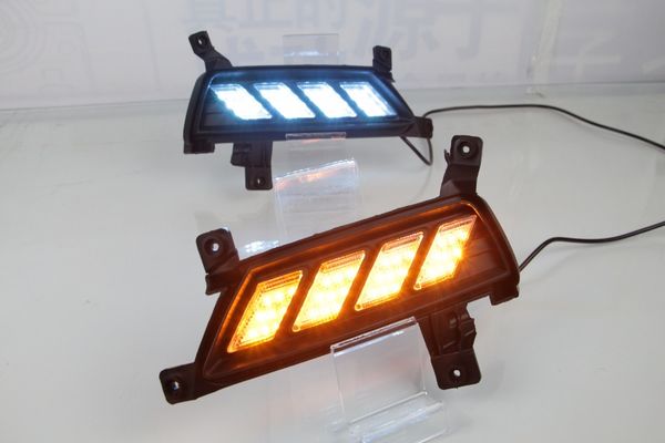 qirun led drl daytime running light for mg zs 2017-2018 with dynamic moving yellow turn signal and blue night light
qirun led drl daytime running light for mg zs 2017-2018 with dynamic moving yellow turn signal and blue night light