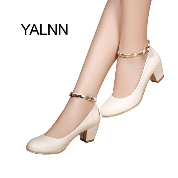 yalnn women's 5cm high heels pumps office lady women shoes bride party thick heel round toe leather high heel shoes cj191217, Black
yalnn women's 5cm high heels pumps office lady women shoes bride party thick heel round toe leather high heel shoes cj191217, Black