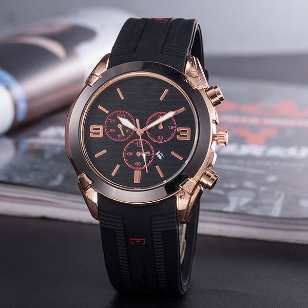 2020 arma brand good quality mens luxury watch quartz glue blet calendar function fashion watch sell well watches and gifts, Slivery;brown
2020 arma brand good quality mens luxury watch quartz glue blet calendar function fashion watch sell well watches and gifts, Slivery;brown