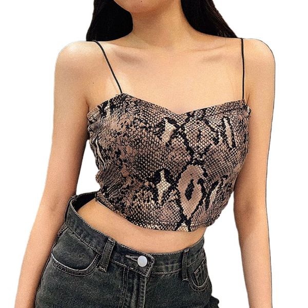 women summer sleeveless off shoulder crop tube snakeskin digital print slim camisole wrapped chest sling vest, Gray;blue
women summer sleeveless off shoulder crop tube snakeskin digital print slim camisole wrapped chest sling vest, Gray;blue