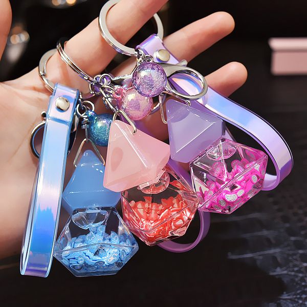 keychains fruit perfume bottle keychain key chain fashion ring holder keyrings women souvenirs car bag charm pendant, Silver
keychains fruit perfume bottle keychain key chain fashion ring holder keyrings women souvenirs car bag charm pendant, Silver