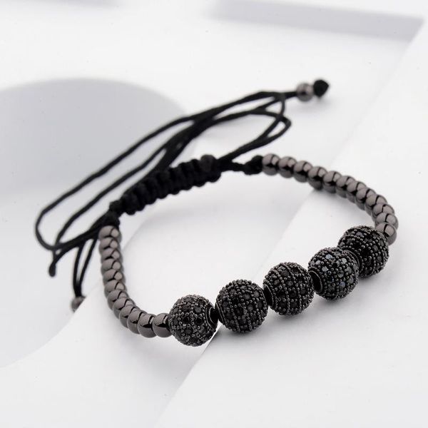 beaded, strands 2021 cz ball black bracelet men copper beads women's macrame bracelets&bangles jewelry femme
beaded, strands 2021 cz ball black bracelet men copper beads women's macrame bracelets&bangles jewelry femme