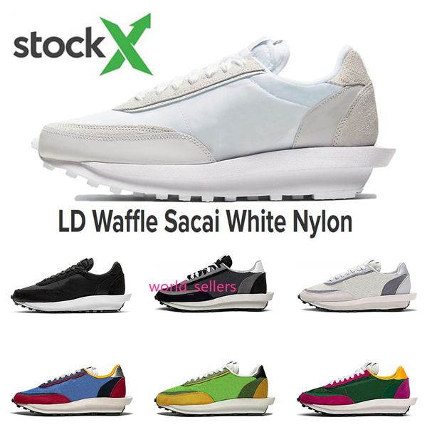 2020 stock x ld waffle sacai white nylon fashion running shoes for men green gusto pine green varsity bule summit sports sneakers trainers
2020 stock x ld waffle sacai white nylon fashion running shoes for men green gusto pine green varsity bule summit sports sneakers trainers