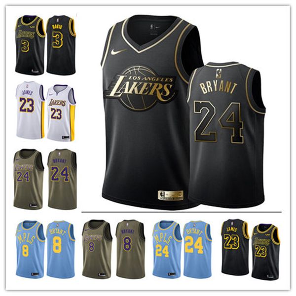 los angeles lakers kobe bryant lebron james city nba basketball jersey, Black
los angeles lakers kobe bryant lebron james city nba basketball jersey, Black