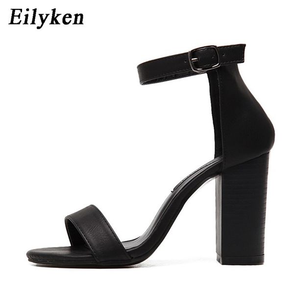 eilyken women sandals plus size 35-42 ankle strap summer shoes sandals mujer thick high heels gladiator sandals women pumps 9cm y190704, Black
eilyken women sandals plus size 35-42 ankle strap summer shoes sandals mujer thick high heels gladiator sandals women pumps 9cm y190704, Black