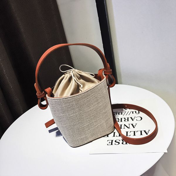 new sackcloth with fairy bucket bags women's shoulder bag portable dual-use literary diagonal rucksack mochila mujer bolsa
new sackcloth with fairy bucket bags women's shoulder bag portable dual-use literary diagonal rucksack mochila mujer bolsa