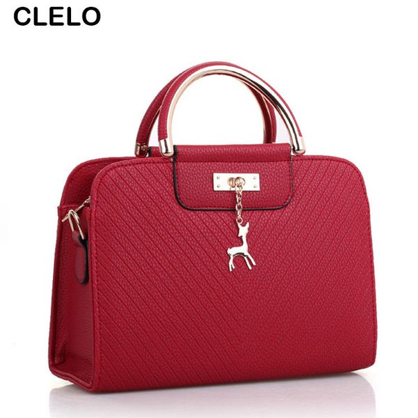 clelo fashion pu handbags women shoulder bags casual tote luxury designer messenger bags for female solid red crossbody bag
clelo fashion pu handbags women shoulder bags casual tote luxury designer messenger bags for female solid red crossbody bag