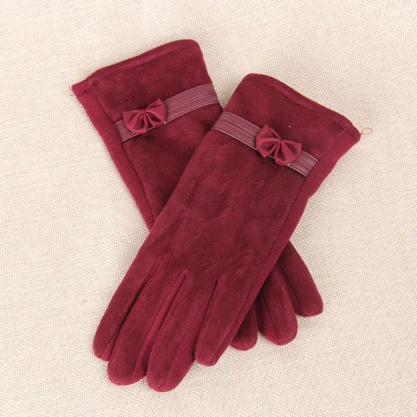 1pair women winter gloves touch screen riding driving gloves suede solid bow thick warm guantes invierno luvas de inverno, Blue;gray
1pair women winter gloves touch screen riding driving gloves suede solid bow thick warm guantes invierno luvas de inverno, Blue;gray