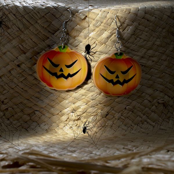 6pairs/set halloween earrings pumpkin lights ghost skull horror festive atmosphere creative special interesting gift for the holiday, Golden;silver
6pairs/set halloween earrings pumpkin lights ghost skull horror festive atmosphere creative special interesting gift for the holiday, Golden;silver