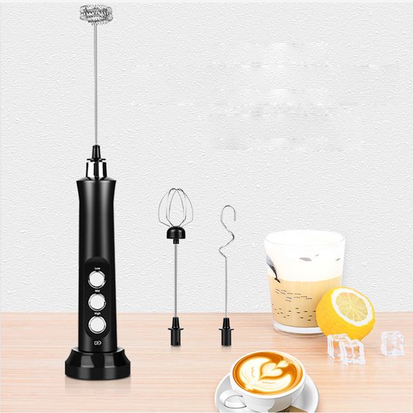 camp kitchen handheld milk frother mini blender usb rechargeble eggbeater mixer stirring foam coffee maker 3-speed with 3 whisks
camp kitchen handheld milk frother mini blender usb rechargeble eggbeater mixer stirring foam coffee maker 3-speed with 3 whisks