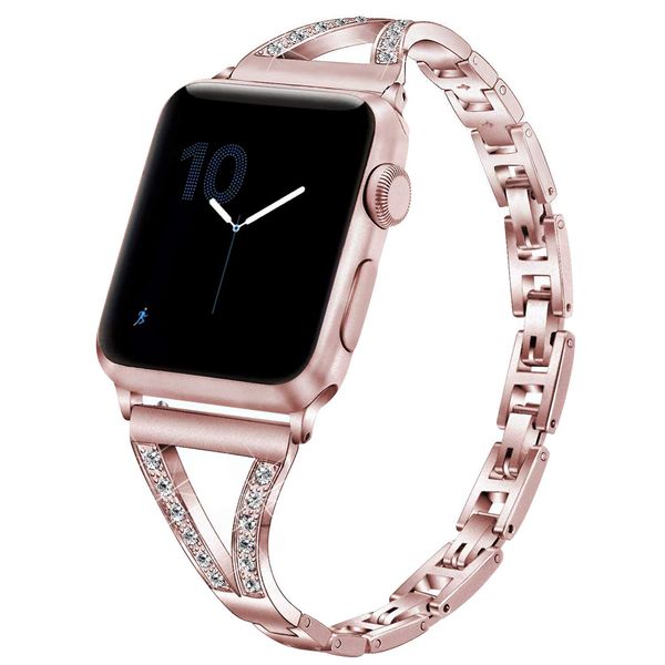 diamond strap for apple watch 3 2 1 band 42mm 38mm luxury bling stainless steel bracelet bands for iwatch series 5 4 44mm 40mm
diamond strap for apple watch 3 2 1 band 42mm 38mm luxury bling stainless steel bracelet bands for iwatch series 5 4 44mm 40mm